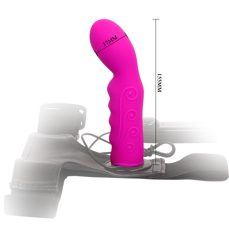 Ultra Harness Silicone Vibrating Strapon - Image 8