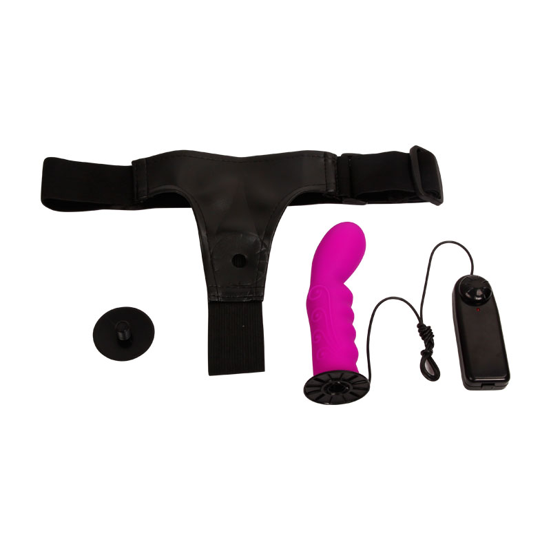 Ultra Harness Silicone Vibrating Strapon - Image 2