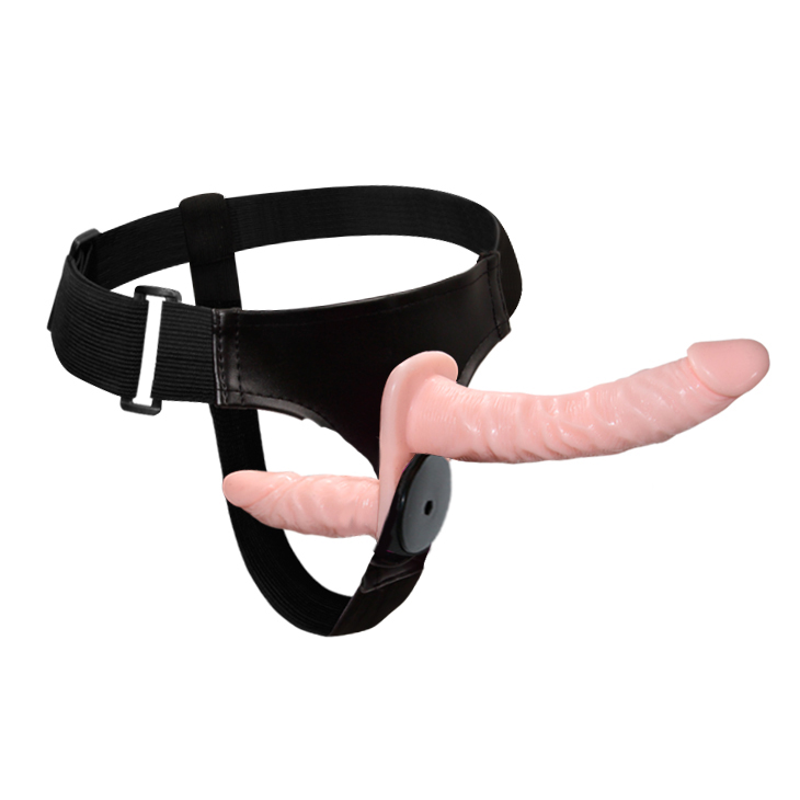 Ultra Harness Silicone Vibrating Strapon With Internal Fucker - Image 8