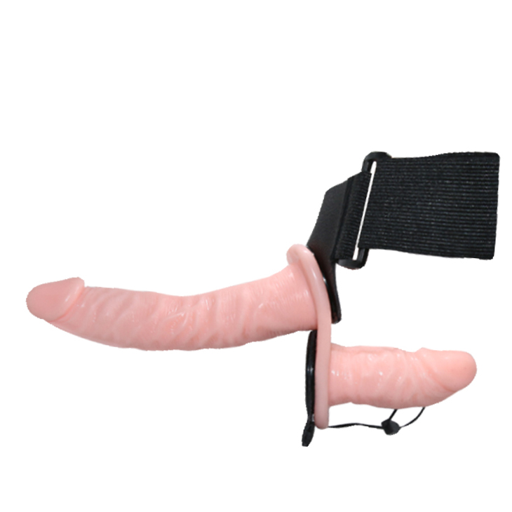 Ultra Harness Silicone Vibrating Strapon With Internal Fucker - Image 5