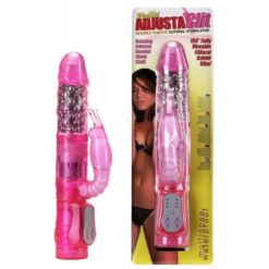 Adjustaclit Rabbit Pearl Vibrator With Adjustable Clit Tickler
