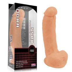 Big Boss 8" Suction Cap Dong Liquid Poured Silicone - Image 8