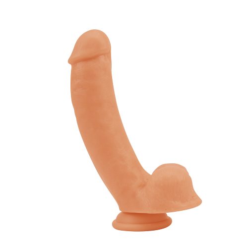 Big Boss 8" Suction Cap Dong Liquid Poured Silicone