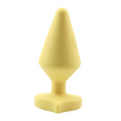 Alternative view of MisSweet Small Heart Shaped Butt Plug In Various Colours