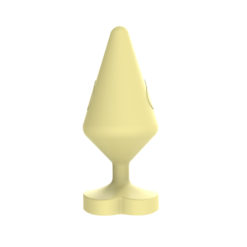 Alternative view of MisSweet Large Heart Shaped Butt Plug In Various Colours