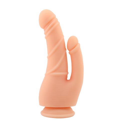 Naked Legend Uneven Double Penetrator 8.5 Inches Pure Silicone