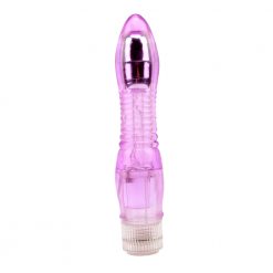 Glitters Dual Probe 8.7 Inch Variable Speed Jelly Vibrator