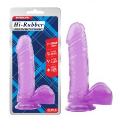 7.7 Inch Jelly Suction Cap Dong Various Colours - Image 7