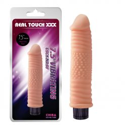 Alternative view of 7.5" Realistic Ultra Soft Vibrating Cock
