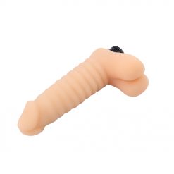 Alternative view of 7.5" Realistic Ultra Soft Vibrating Cock