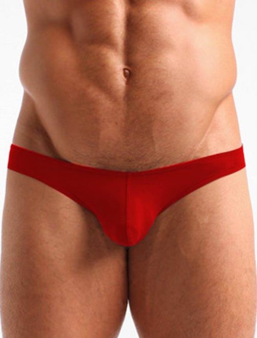 Mens Red Thong