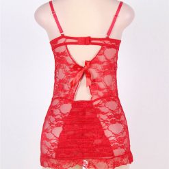 Sexy Red Lace Nightie In Various Sizes - Image 4