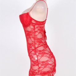 Sexy Red Lace Nightie In Various Sizes - Image 5