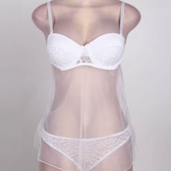 Sexy Sheer White Babydoll - Image 6