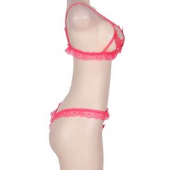Pink Butterfly Bra And Panty Set - Image 6