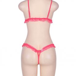 Pink Butterfly Bra And Panty Set - Image 8