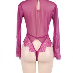 Sexy Teddy With Long Sleeves In Various Colours And Sizes - Image 22