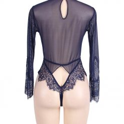Sexy Teddy With Long Sleeves In Various Colours And Sizes - Image 19