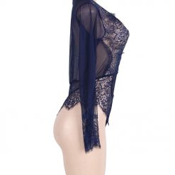 Sexy Teddy With Long Sleeves In Various Colours And Sizes - Image 17
