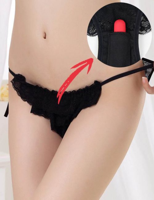 Sexy Panty With Vibrator Pouch