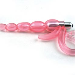 Vibrating Jelly Anal Beads With Ring Pull - Image 4