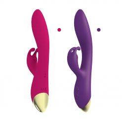 Silicone Clit Stimulating Vibrator With 9 Speed Vibration