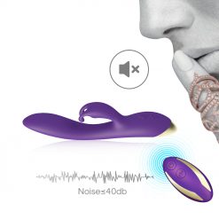 Silicone Clit Stimulating Vibrator With 9 Speed Vibration - Image 3