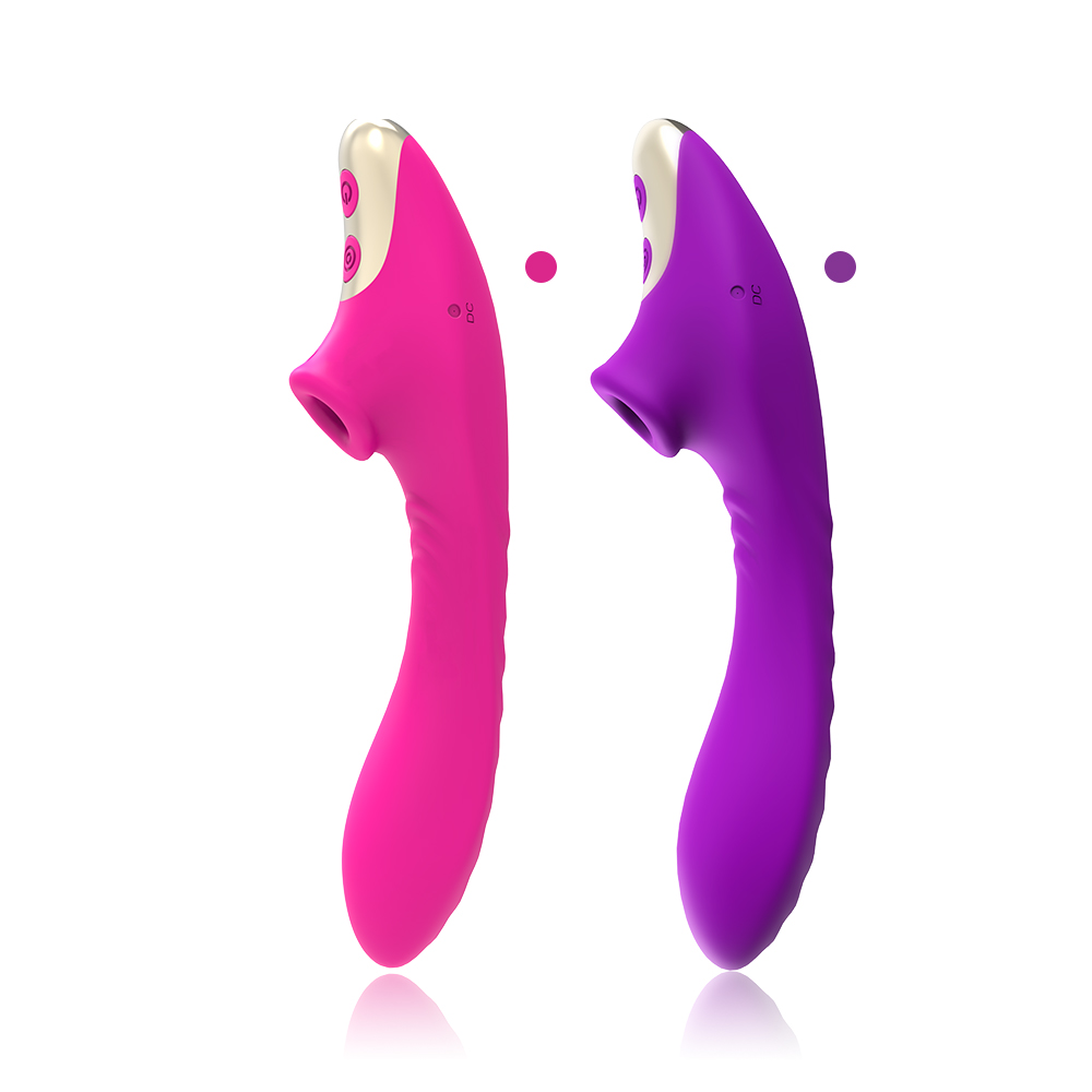 Silicone Vibrator With 9 Speed Suction And Vibration - Image 4