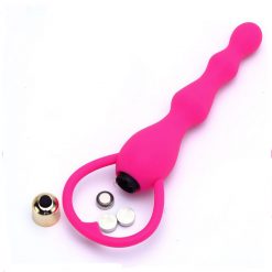 Vibrating Silicone Anal Beads - Image 6