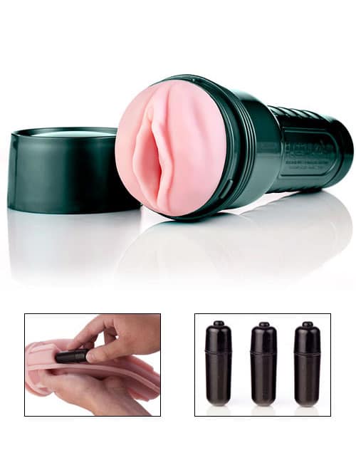 Vibro Fleshlight With 3 Vibrators
