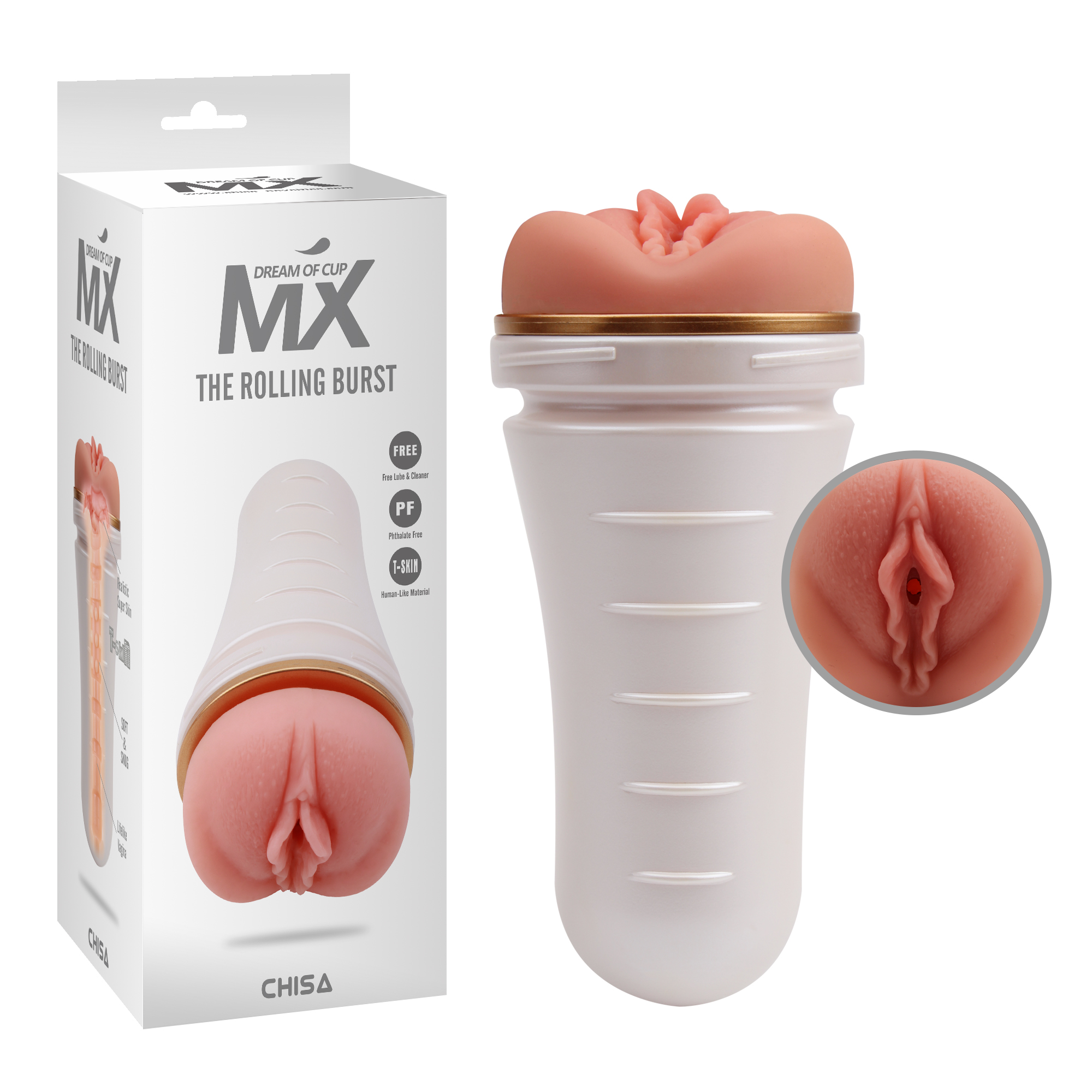 The Rolling Burst MX Masturbator Cup
