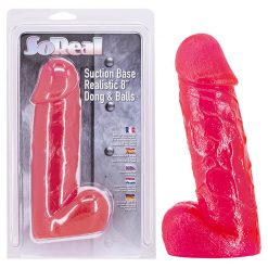 So Real 8 Inch Dong In Various Colours - Image 2