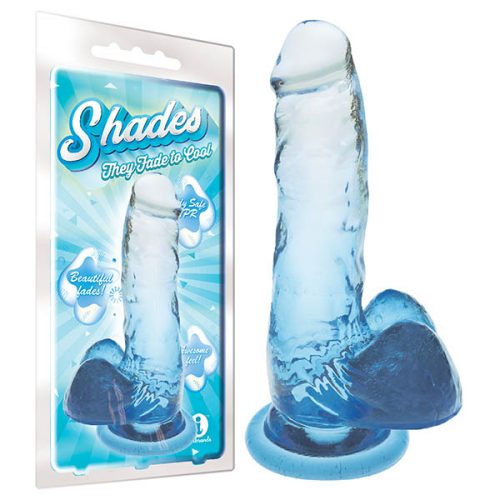 Shades Icees 7 Inch Jelly Dong Blue
