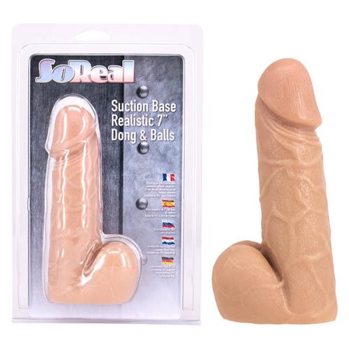 So Real 7 Inch Dong In Various Colours