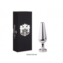 Alternative view of Metallic Love Smooth Butt Plug In Various Sizes