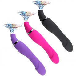 Ergonomic Suction Vibrating Wand Rechargeable