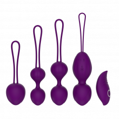 Wireless And Rechargeable Kegel Ball Kit With Vibrating Remote - Image 4