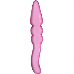 Ergonomic Pink Glass Toy - Image 3