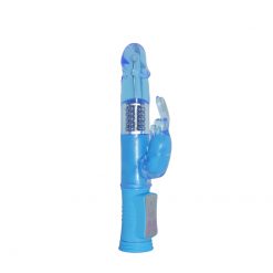 Beaded Vibrator With Rabbit Clit Tickler Multi Speed - Image 3