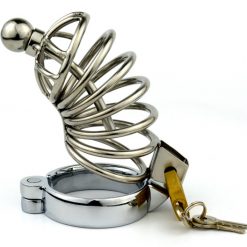 Metal Cock Cage With Lock And Key - Image 5