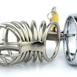 Metal Cock Cage With Lock And Key - Image 4
