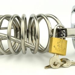 Metal Cock Cage With Lock And Key - Image 3