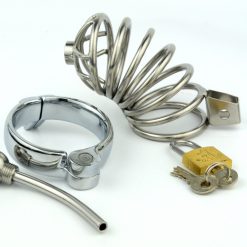 Metal Cock Cage With Lock And Key - Image 2