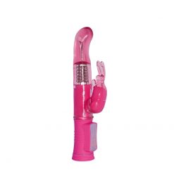 Beaded Vibrator With Rabbit Clit Tickler Multi Speed And G-Spot Hook - Image 3