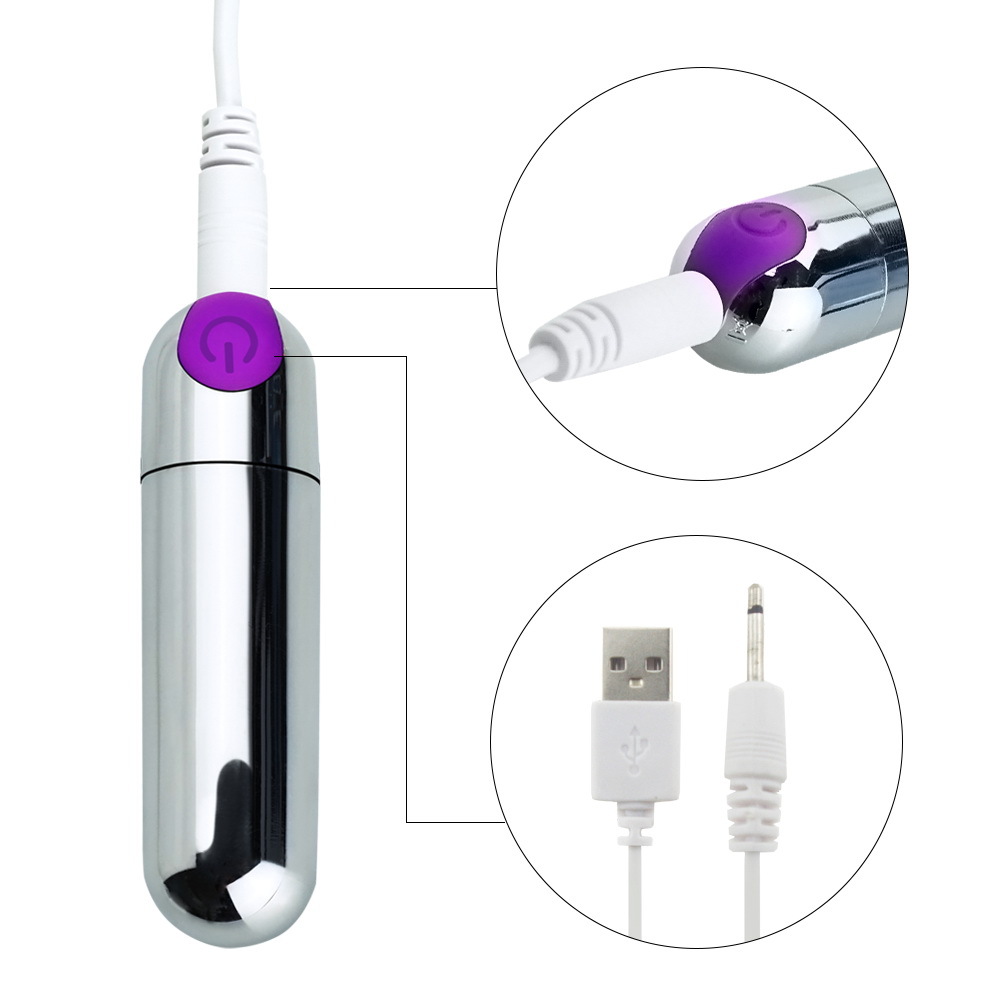 10 Speed HI-Powered Rechargeable Silver Bullet - Image 3