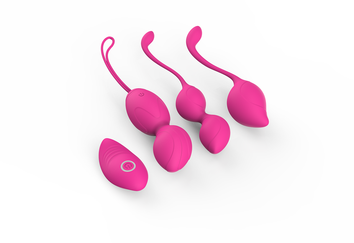 Wireless And Rechargeable Kegel Ball Kit With Vibrating Remote - Image 4