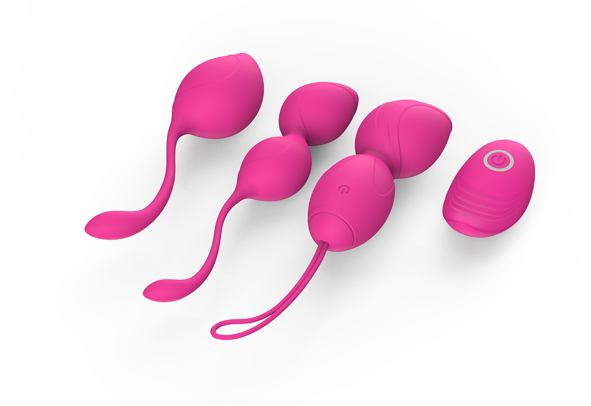 Wireless And Rechargeable Kegel Ball Kit With Vibrating Remote - Image 2