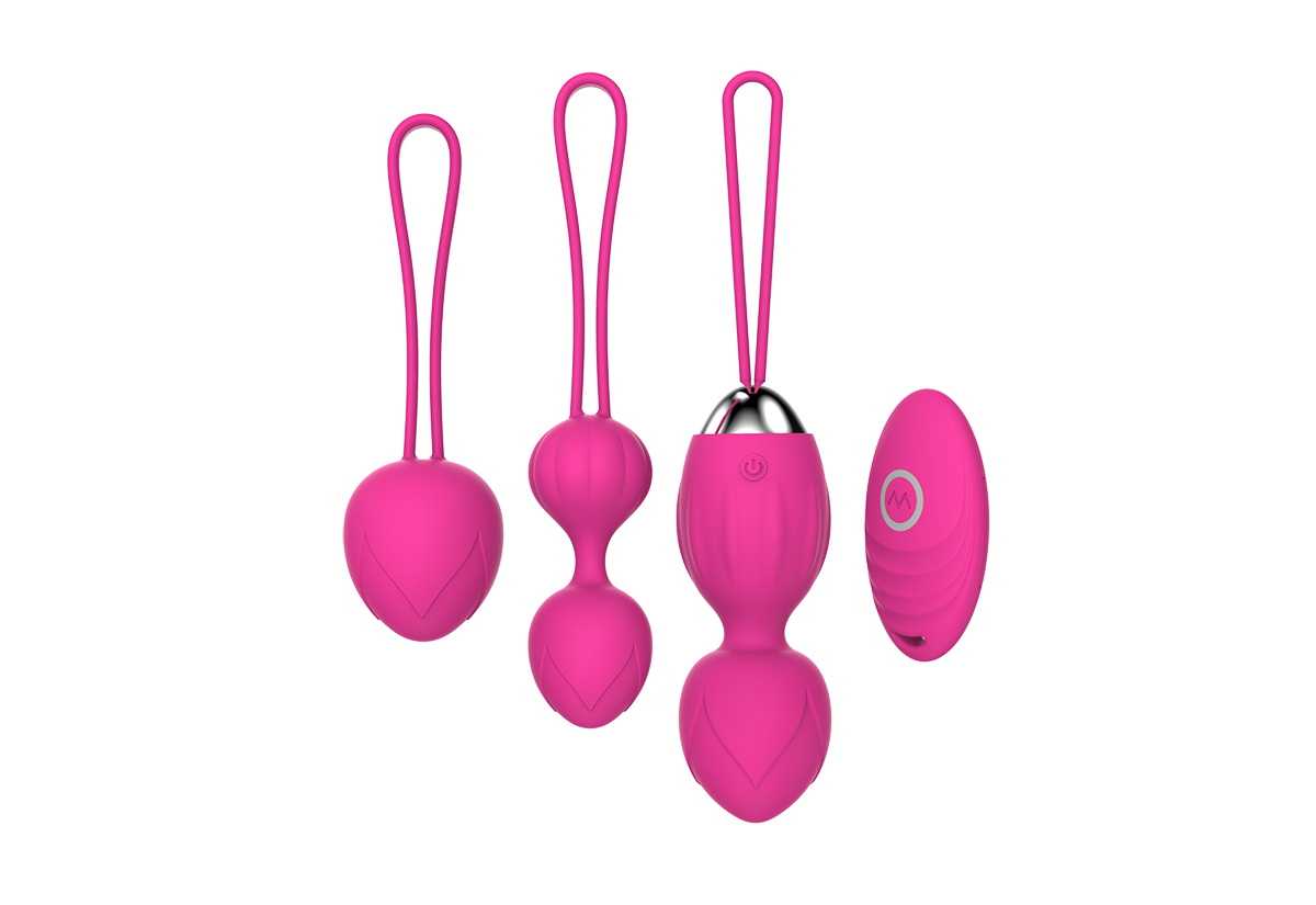 Wireless And Rechargeable Kegel Ball Kit With Vibrating Remote - Image 3