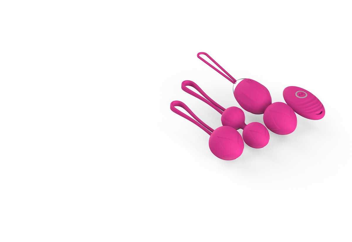 Wireless And Rechargeable Kegel Ball Kit With Vibrating Remote - Image 4