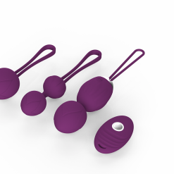 Wireless And Rechargeable Kegel Ball Kit With Vibrating Remote - Image 2